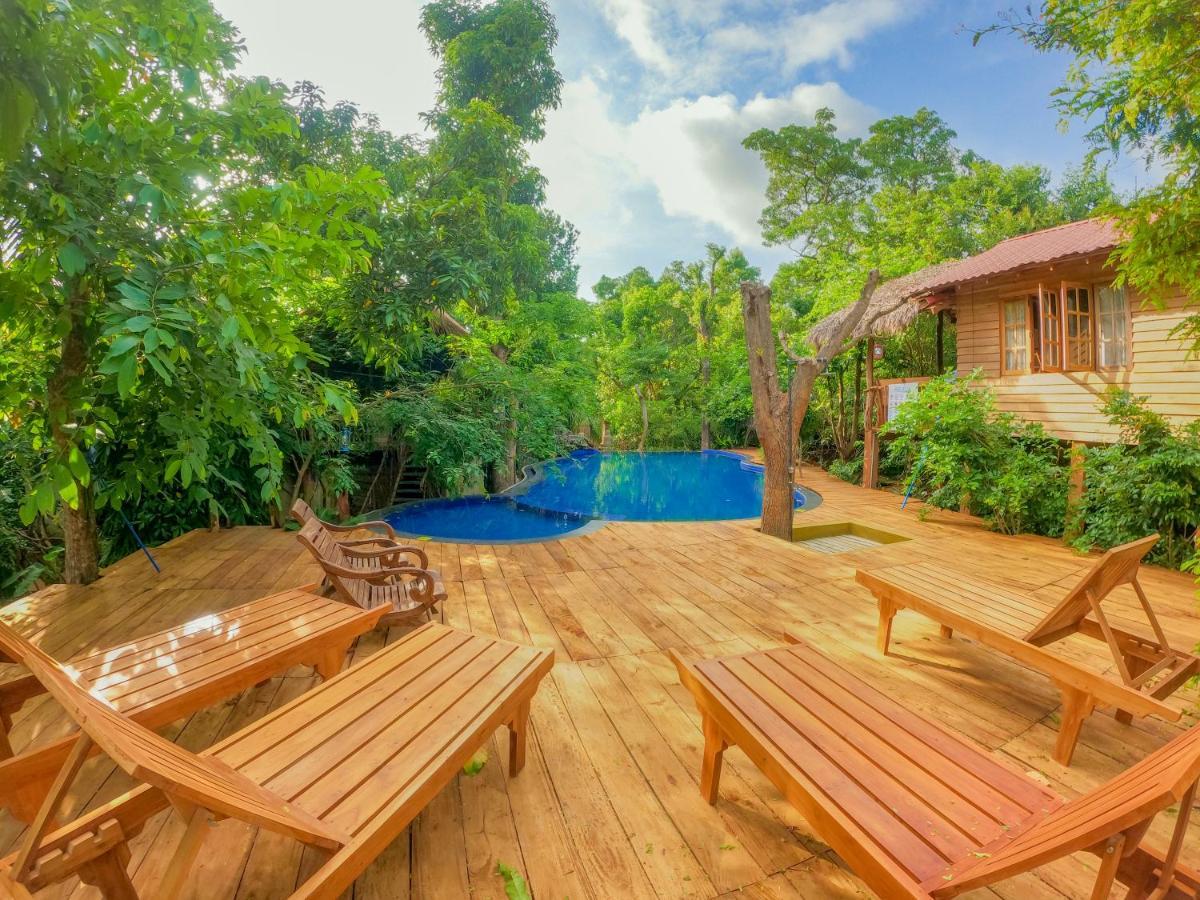 Habarana Tree House Mutu Village Luaran gambar