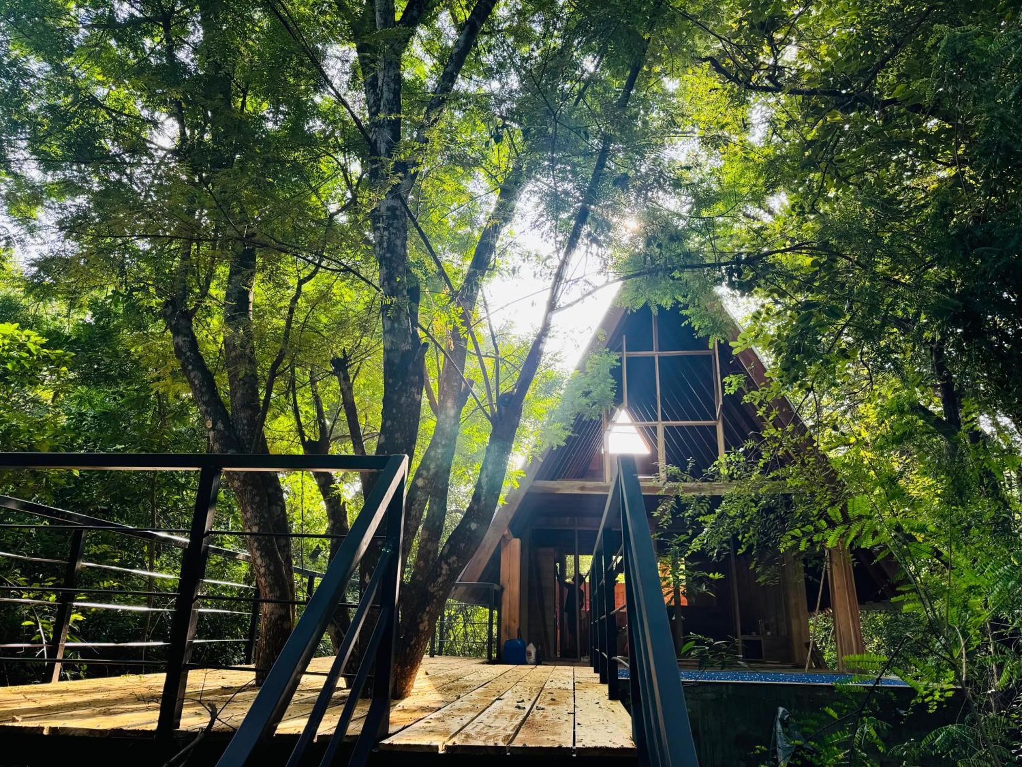 Habarana Tree House Mutu Village Luaran gambar