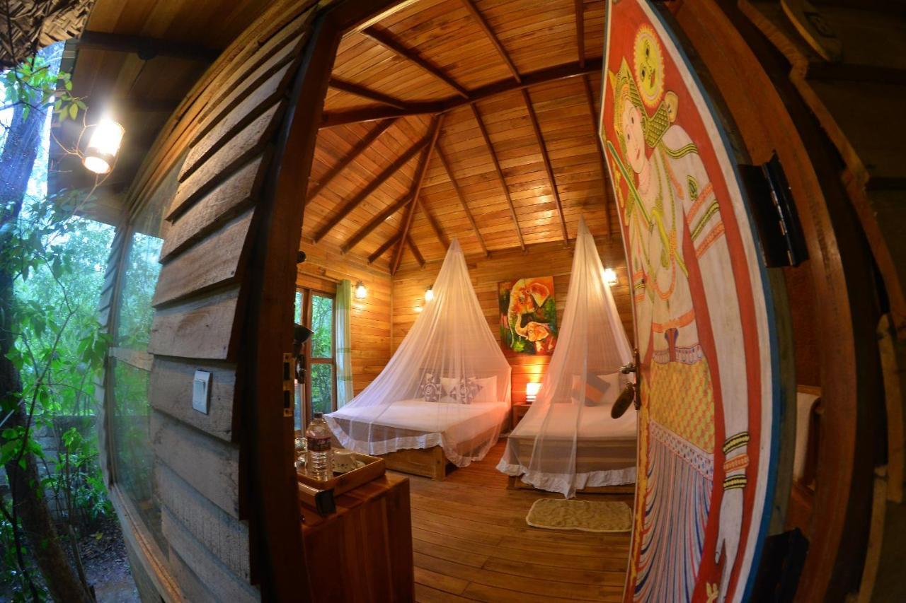Habarana Tree House Mutu Village Luaran gambar