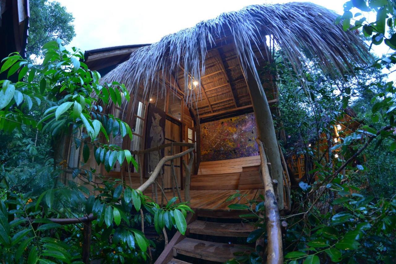 Habarana Tree House Mutu Village Luaran gambar