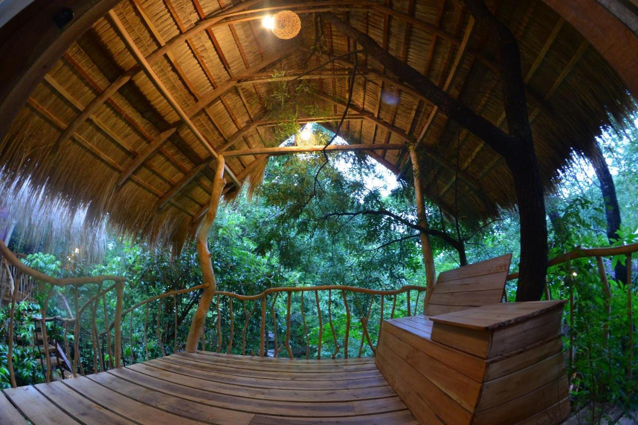 Habarana Tree House Mutu Village Luaran gambar